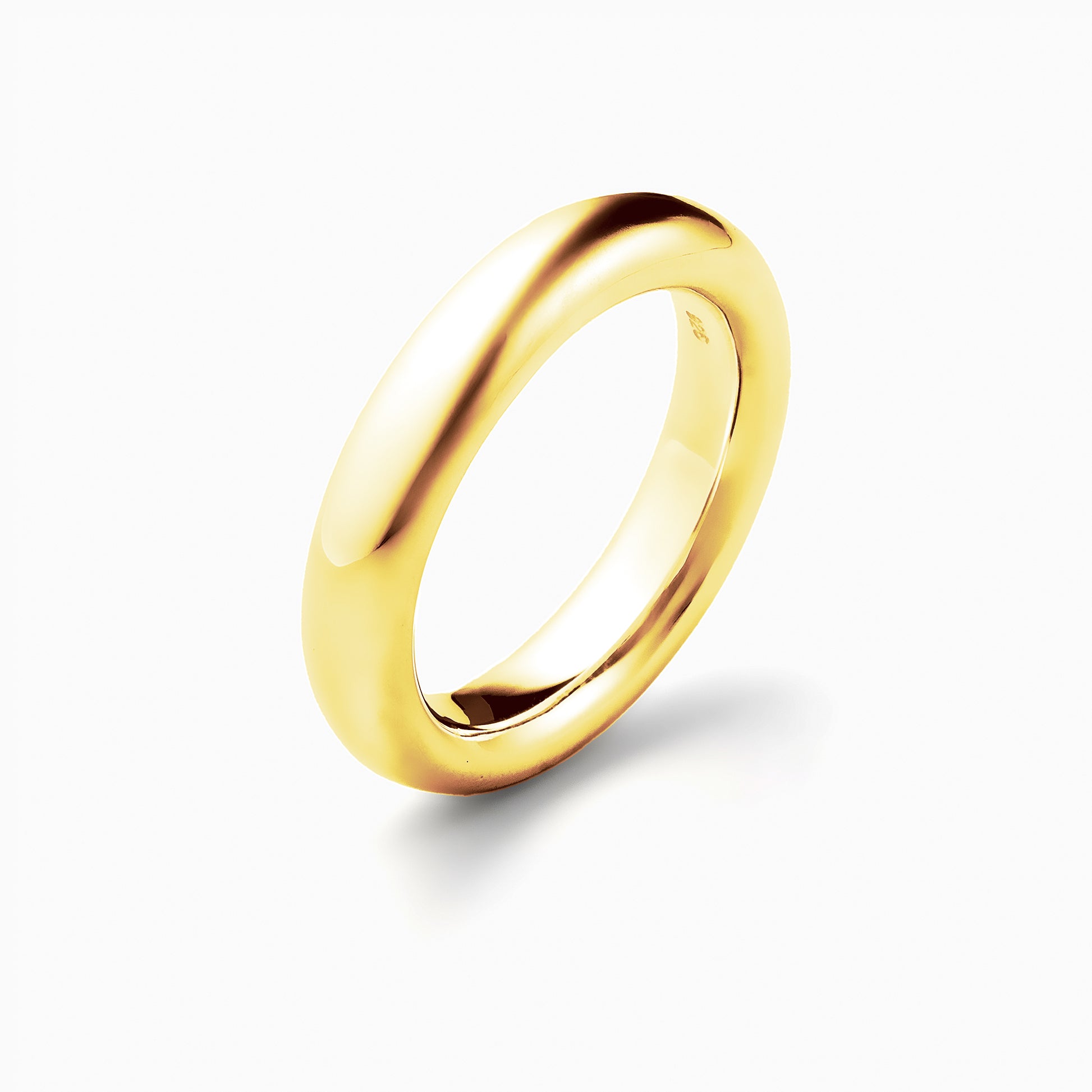 Classic Thick Ring Gold