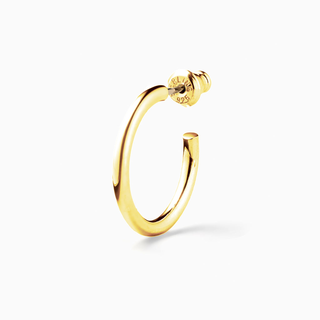 Phases Hoop Earrings Gold