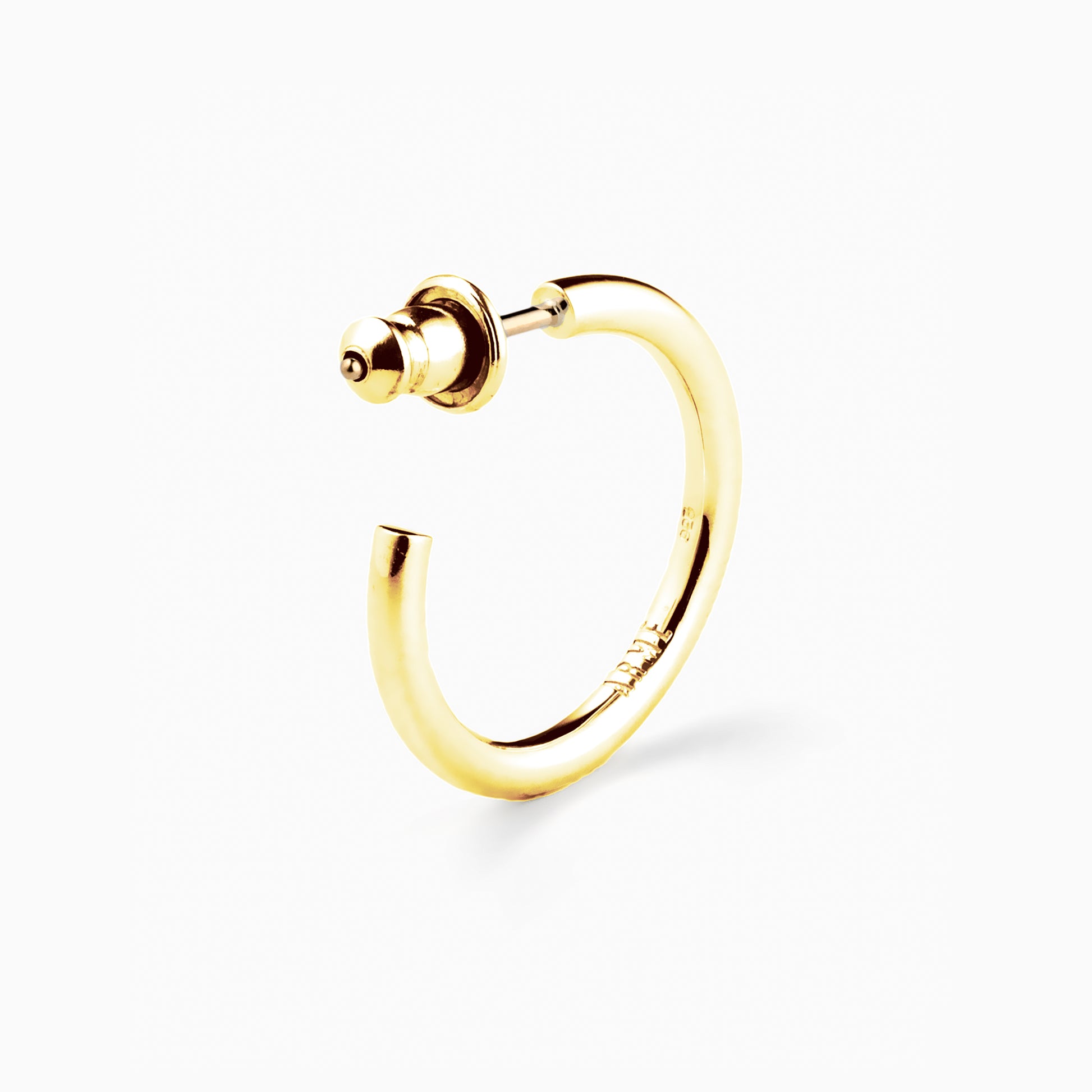 Phases Hoop Pierce Gold
