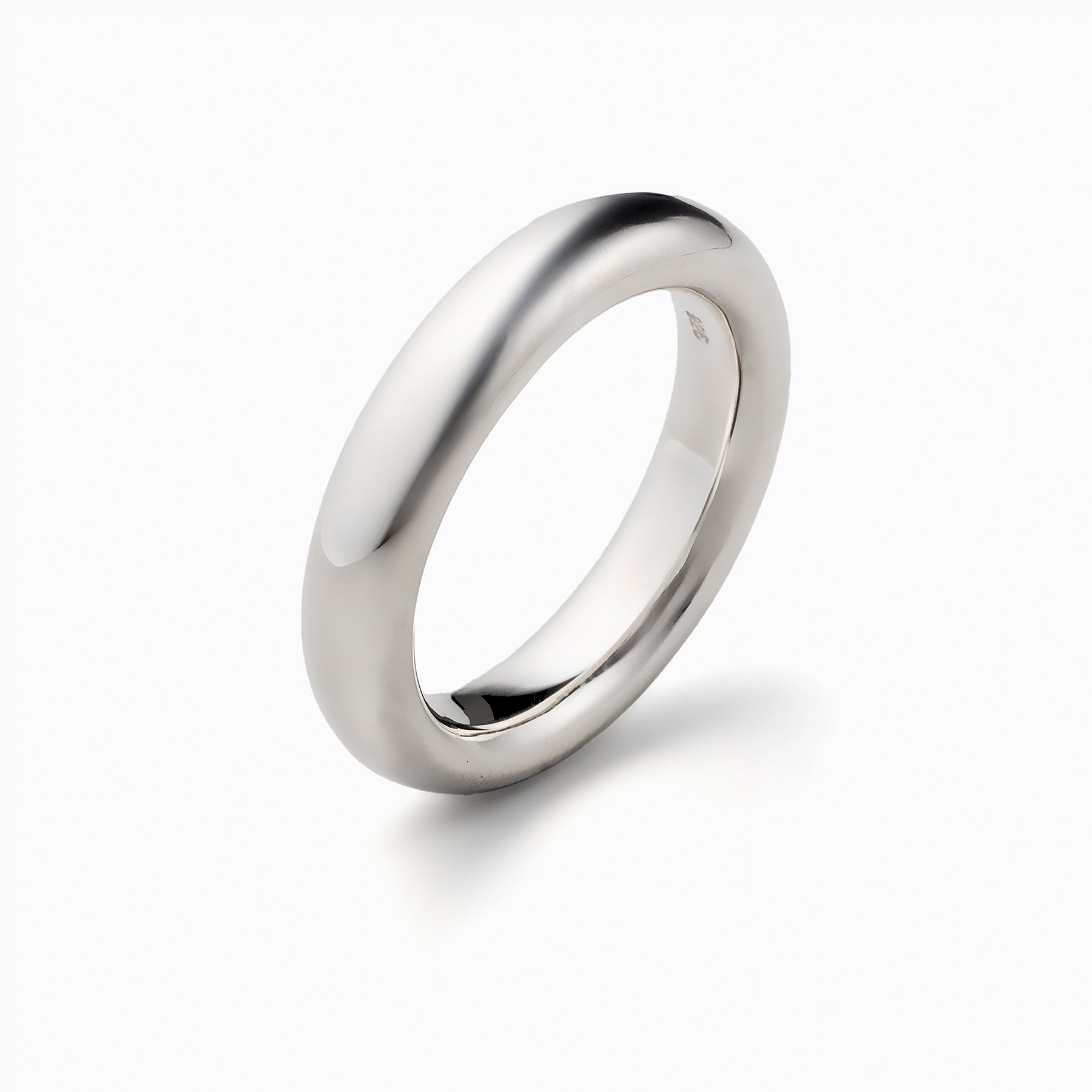 Classic Thick Ring Silver