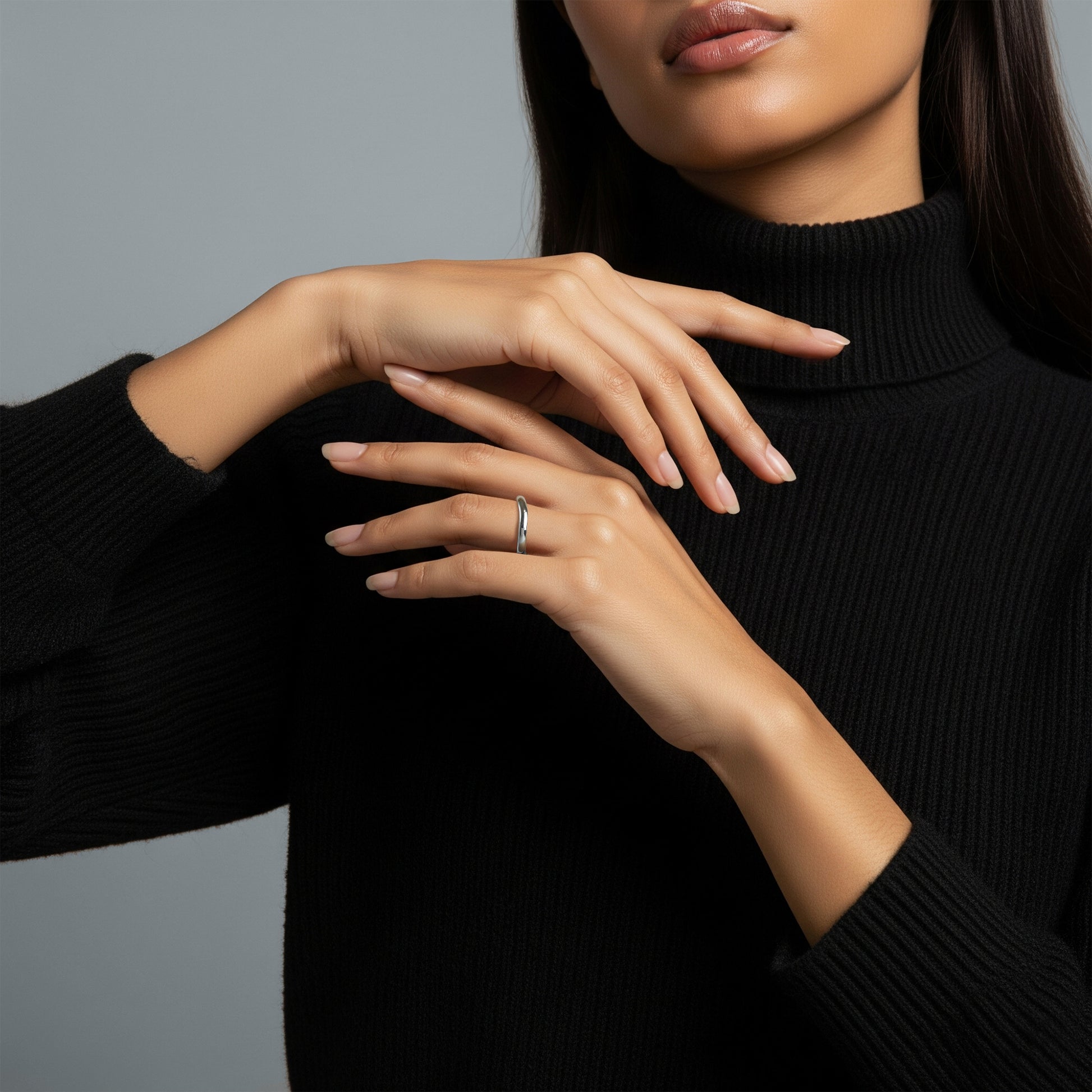 Curve Ring Silver